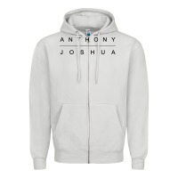 Dove Grey joshua sport boxing Zipper Hoodie - artisFamous