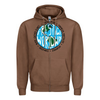 Chestnut step brothers Zipper Hoodie - artisFamous