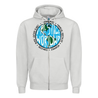 Dove Grey step brothers Zipper Hoodie - artisFamous