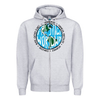Heather Grey step brothers Zipper Hoodie - artisFamous