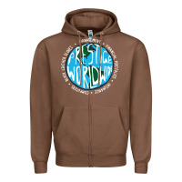 Chestnut step brothers Zipper Hoodie - artisFamous