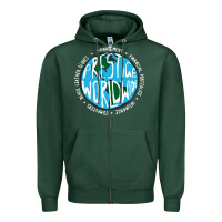 Sports Green step brothers Zipper Hoodie - artisFamous