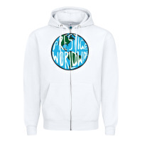 White step brothers Zipper Hoodie - artisFamous