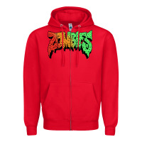 Red vintage  flatbush Zipper Hoodie - artisFamous