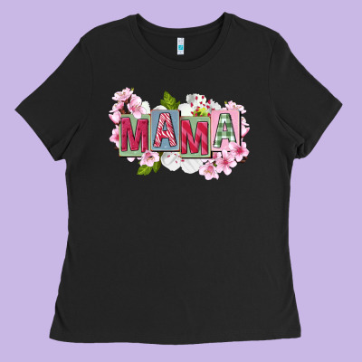 Mother's Day Mama Ladies Tee Designed By Fadigitalartstudio