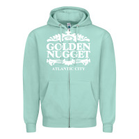 Seafoam atlantic city golden nugget Zipper Hoodie - artisFamous