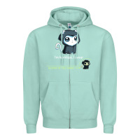Seafoam i'm harmless, i swear Zipper Hoodie - artisFamous