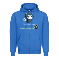 True Royal i'm harmless, i swear Zipper Hoodie - artisFamous