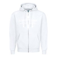 White vitameatavegamin Zipper Hoodie - artisFamous