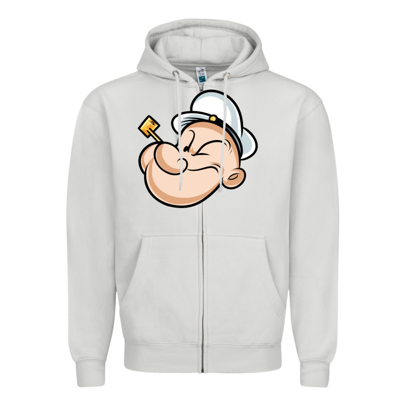 The Sailor Popeye Zipper Hoodie by artisFamous | Teevron