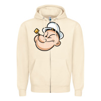 Sandshell The Sailor Popeye Zipper Hoodie - artisFamous