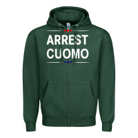 Anti Cuomo Political Zipper Hoodie | Teevron