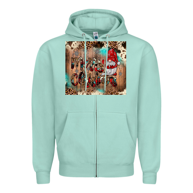 Merry Christmas Gnome Zipper Hoodie by JahusDesignShop | Teevron