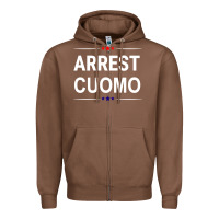Chestnut anti cuomo political Zipper Hoodie - artisFamous