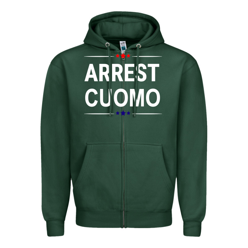Anti Cuomo Political Zipper Hoodie by artisFamous | Teevron