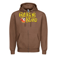 Chestnut gilligan island film Zipper Hoodie - artisFamous
