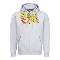 Heather Grey gilligan island film Zipper Hoodie - artisFamous