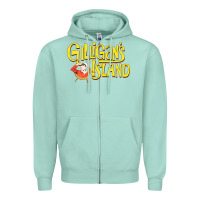 Seafoam gilligan island film Zipper Hoodie - artisFamous