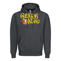 Smoke gilligan island film Zipper Hoodie - artisFamous