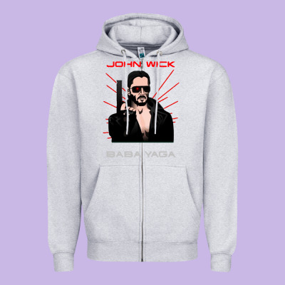 The Baba Yaga Zipper Hoodie Designed By Artisfamous