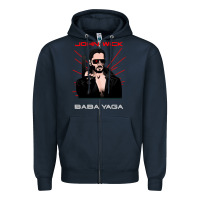 Navy the baba yaga Zipper Hoodie - artisFamous