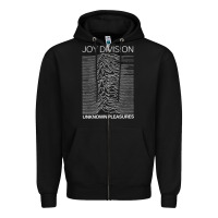 Black Joy Division Classic Zipper Hoodie - artisFamous