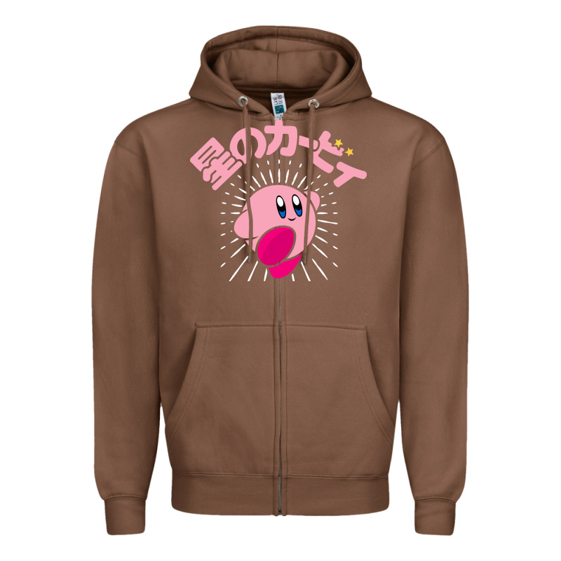 Kirby Kanji Classic Zipper Hoodie by artisFamous | Teevron