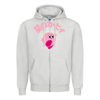 Dove Grey kirby kanji classic Zipper Hoodie - artisFamous