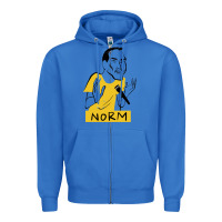 True Royal norm macdonald cartoon Zipper Hoodie - artisFamous