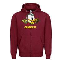 Throwback Oregon Zipper Hoodie | Teevron