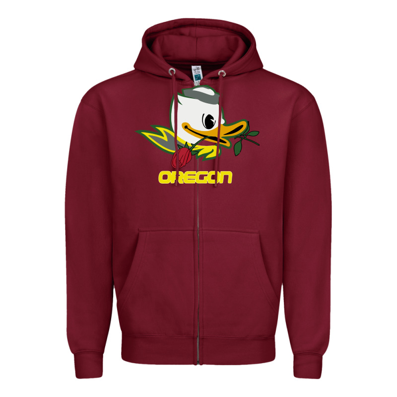 Throwback Oregon Zipper Hoodie by artisFamous | Teevron