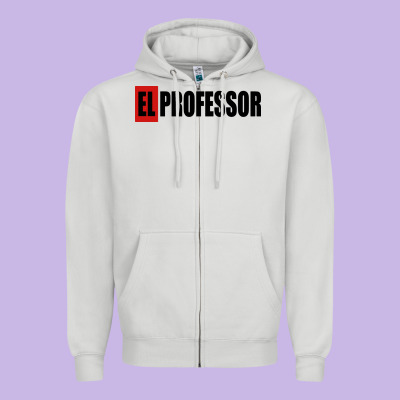 Professor Money El Profesor Zipper Hoodie Designed By Artisfamous