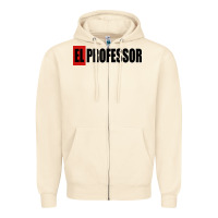 Sandshell professor money el profesor Zipper Hoodie - artisFamous