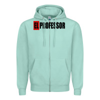 Seafoam professor money el profesor Zipper Hoodie - artisFamous