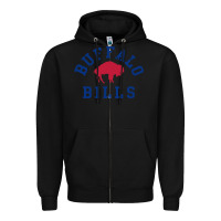Black vintage distressed bills Zipper Hoodie - artisFamous