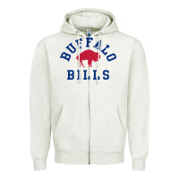 Oatmeal Heather vintage distressed bills Zipper Hoodie - artisFamous
