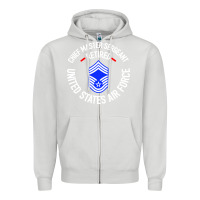 Dove Grey chief master sergeant retired Zipper Hoodie - artisFamous