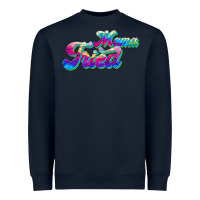 Navy mama tried Heavyweight Sweatshirt - JahusDesignShop