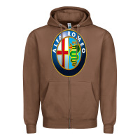 Chestnut alfa racing big merch Zipper Hoodie - artisFamous