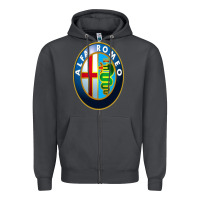 Smoke alfa racing big merch Zipper Hoodie - artisFamous
