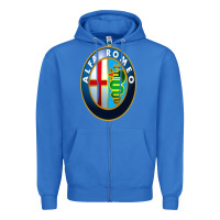 True Royal alfa racing big merch Zipper Hoodie - artisFamous