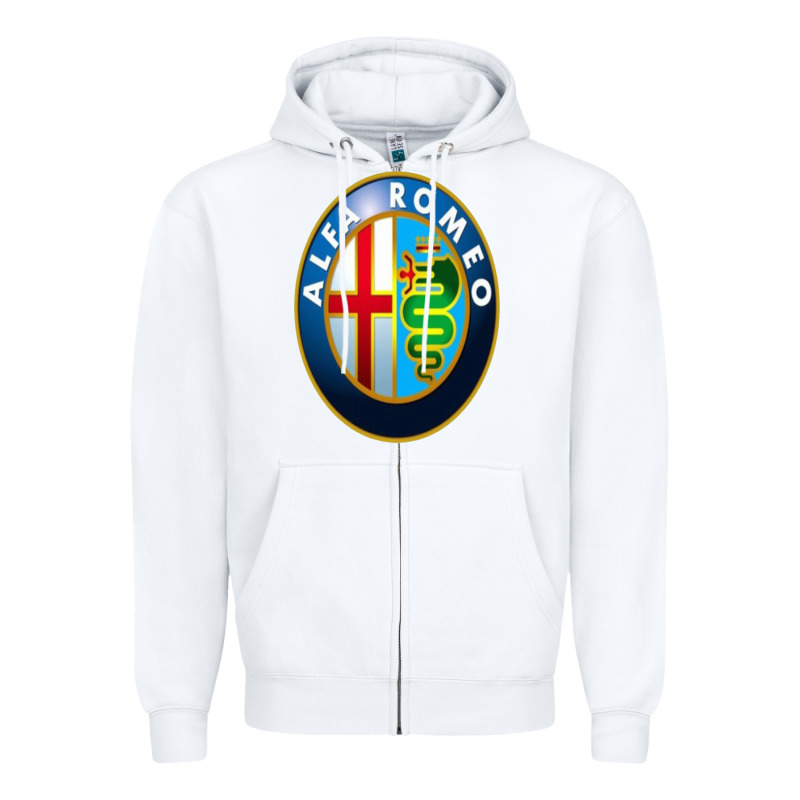 Alfa Racing Big Merch Zipper Hoodie by artisFamous | Teevron