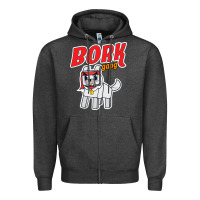 Bork  Gang Zipper Hoodie | Teevron