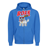 True Royal bork  gang Zipper Hoodie - artisFamous