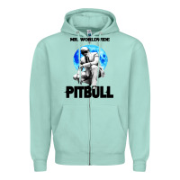 Seafoam merch mr worldwide pit bull Zipper Hoodie - artisFamous