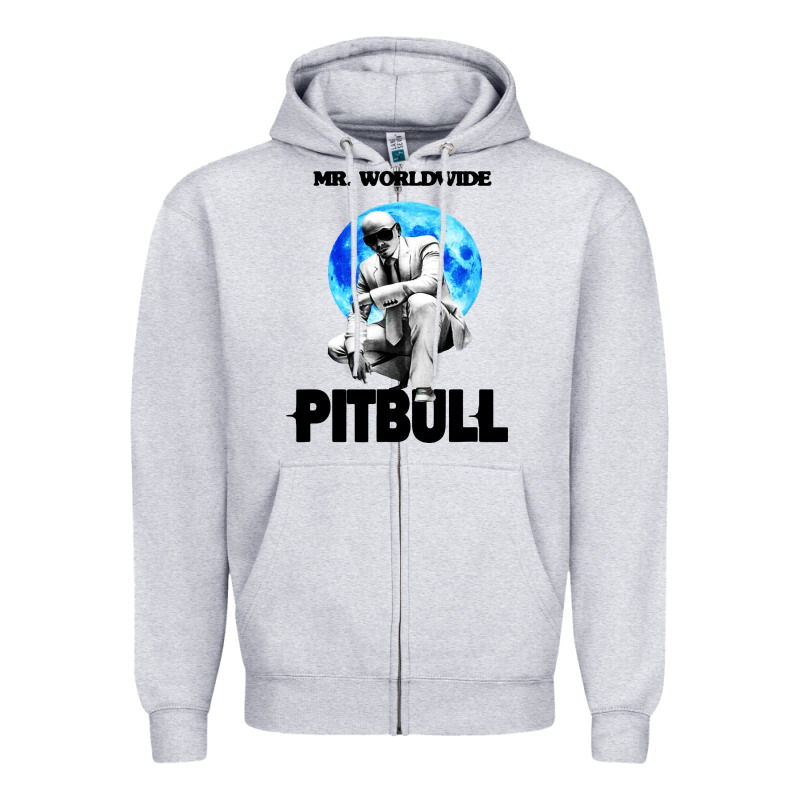 Merch Mr Worldwide Pit Bull Zipper Hoodie by artisFamous | Teevron
