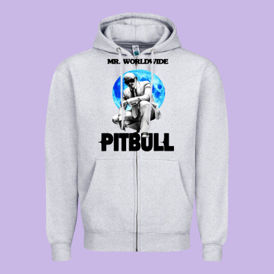 Merch Mr Worldwide Pit Bull Zipper Hoodie Designed By Artisfamous