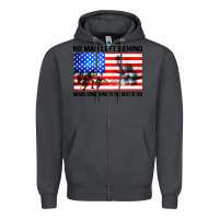 Smoke no man left behind means something to the rest of us Zipper Hoodie - artisFamous