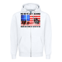 White no man left behind means something to the rest of us Zipper Hoodie - artisFamous