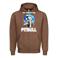 Chestnut merch mr worldwide pit bull Zipper Hoodie - artisFamous